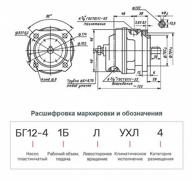 Насос БГ12-41Б