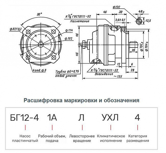 Насос БГ12-41А